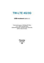TW-LTE 4G/3G - Telewell
