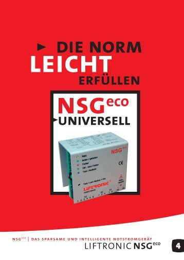 DiE NoRM - Swiss Lift Electronic AG