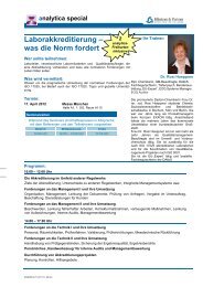 Laborakkreditierung – was die Norm fordert - Klinkner & Partner GmbH