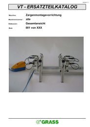 VT - ERSATZTEILKATALOG - Grass