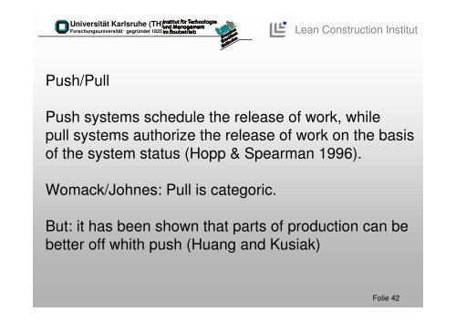 Was bedeutet Lean Construction? - Lean Management Institut