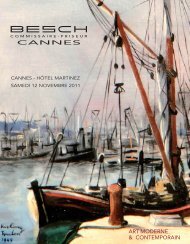 couv nov 11:- - Besch Cannes Auction