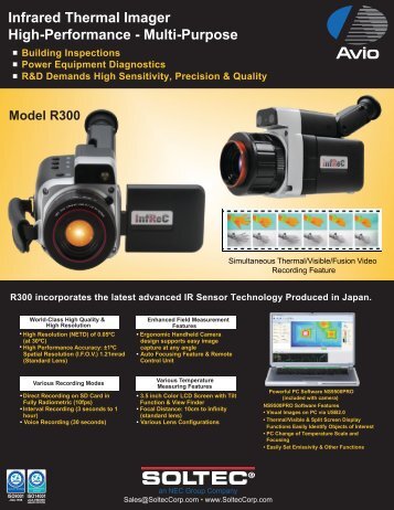 Infrared Thermal Imager High-Performance - Multi-Purpose - soltec