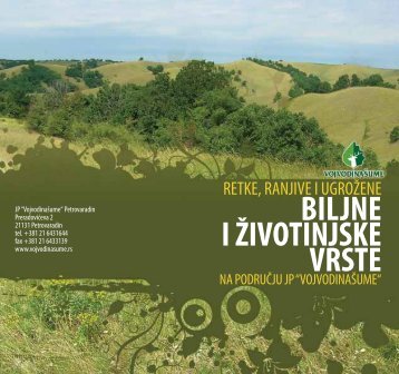 BILJNE I Å½IVOTINJSKE VRSTE - VojvodinaÅ¡ume