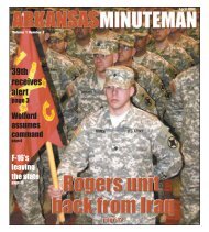 April 2007.indd - Arkansas National Guard