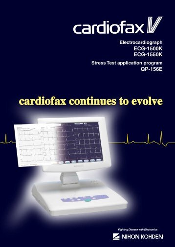 ECG-1500K ECG-1550K QP-156E - Nihon Kohden