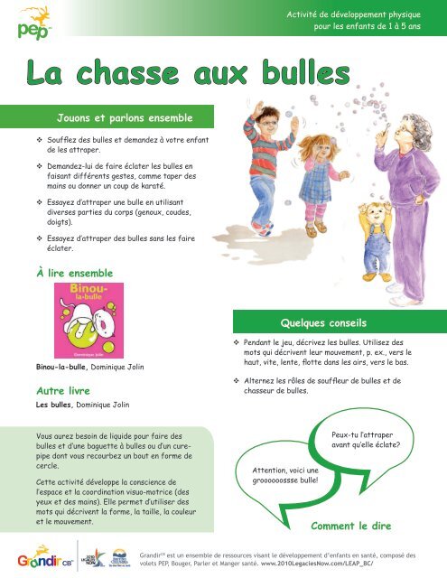 La chasse aux bulles