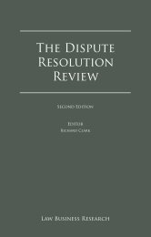 Dispute Resolution Review 2010 - Bermuda (Kiernan Bell ... - Appleby