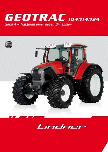 GEOTRAC 104/114/124 - Lindner Traktoren