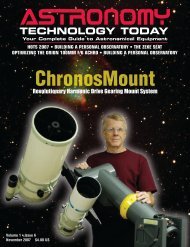 Astronomy Technology Today