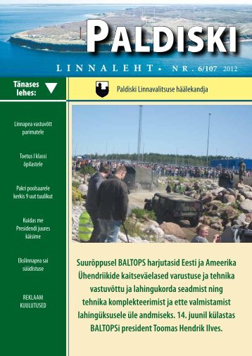 6/107 29.06.2012 - Paldiski Linnavalitsus