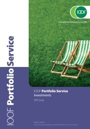 IO O F Portfolio Service - IOOF Portfolio online > Login