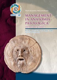 management in anatomia patologica - Ordine Provinciale di Roma ...