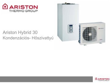 Ariston Hybrid 30 KondenzÃ¡ciÃ³s- HÅszivattyÃº ... - Thermo Dragons