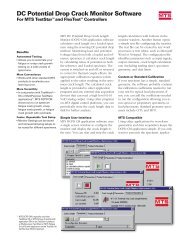 DC Potential Drop Crack Monitor Software