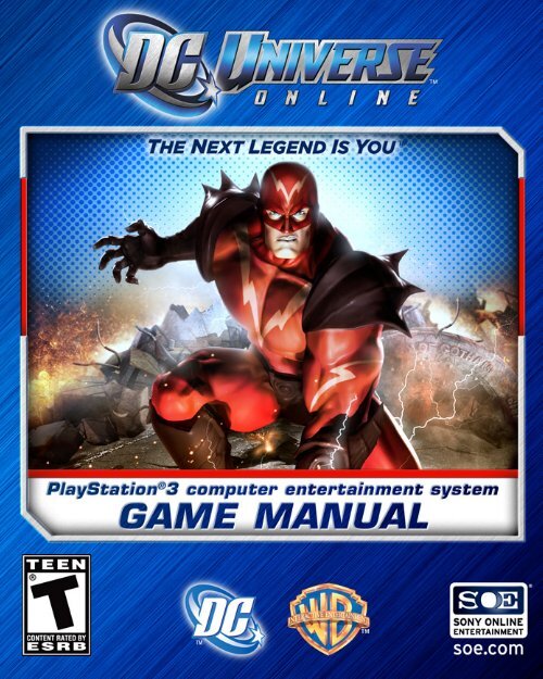 PS3™ Online Manual - DC Universe Online