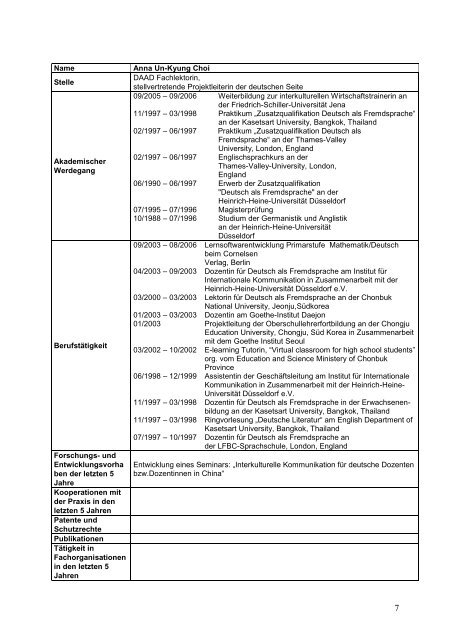 Personalhandbuch Studiengang