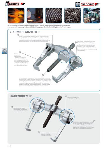 2-ARMIGE ABZIEHER HAKENBREMSE - v-tools