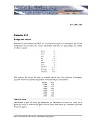 Solution - Exercice 13.1 - HEC MontrÃ©al