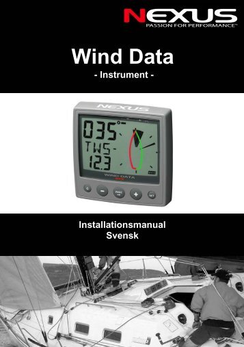 NX2 Wind Data instrument - Nexus Marine