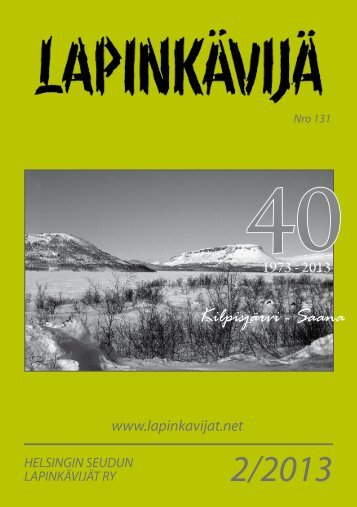 Kilpisjärvi - Saana - Helsingin Seudun Lapinkävijät ry
