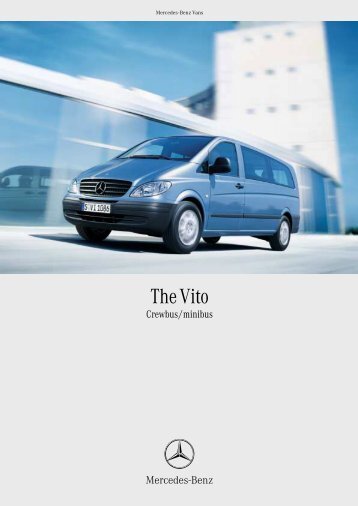 Download Vito crewbus brochure (PDF, 1435 KB) - Mercedes-Benz ...