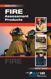 Fire - International Personnel Management Association