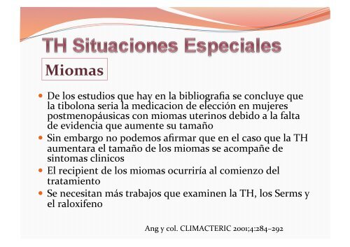 TH en pacientes con antecedentes de Endometriosis - IGBA