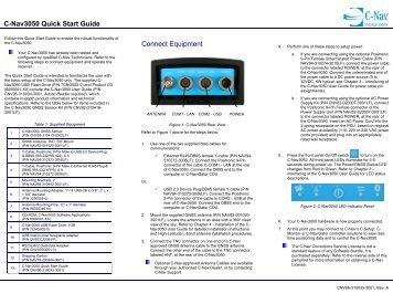 C-Nav3050 Quickstart Guide