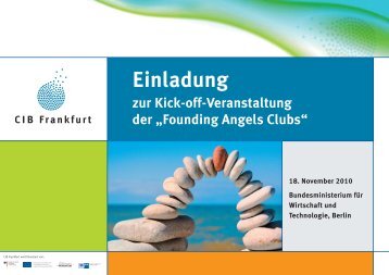 Founding Angels Clubs - HA Hessen Agentur GmbH