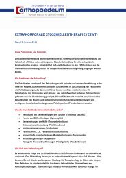 extrakorporale stosswellentherapie (eswt) - Orthopaedeum.de