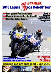 2010 Laguna Seca MotoGP Tour