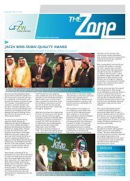 JAFZA WINS DUBAI QUALITY AWARD - Jebel Ali Free Zone