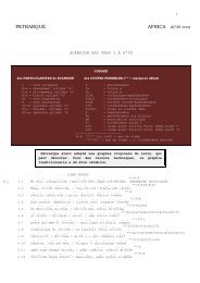 PETRARQUE - CARMINA LATINA, LE SITE DE LA POESIE LATINE ...
