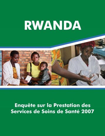 Rwanda ExquÃªte sur la Prestation des Services de ... - Measure DHS