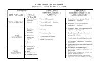 curricolo scuola primaria italiano - classi seconda e terza