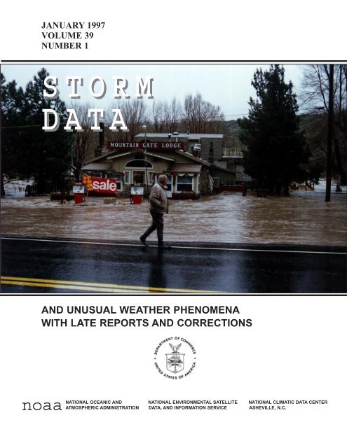 Storm Data and Unusual Weather Phenomena - CIG