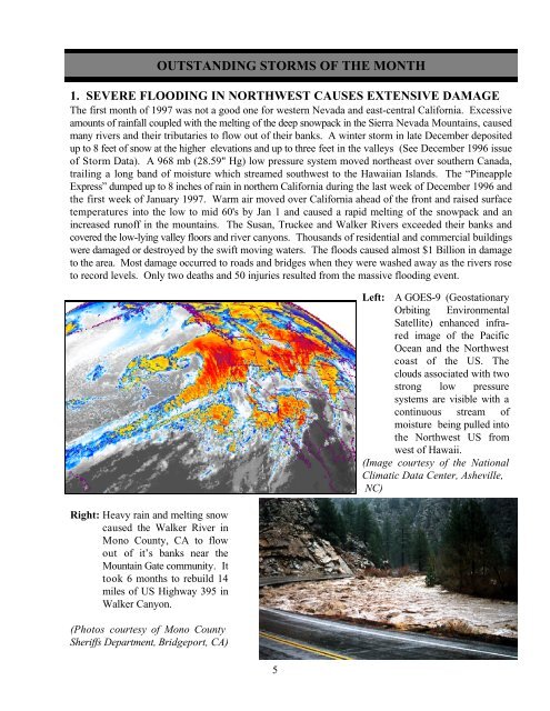 Storm Data and Unusual Weather Phenomena - CIG