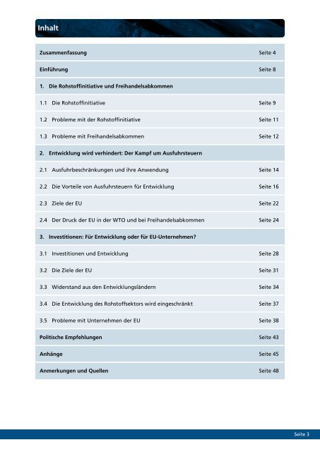 Die neue Jagd nach Ressourcen: Wie die EU-Handels- und - Oxfam