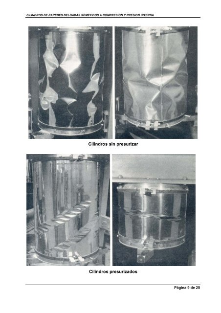 Apunte Pandeo de Cilindros de Paredes Delgadas con Presion ...