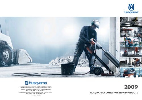 Husqvarna Semi Automatic Concrete Cutter FS 400LV