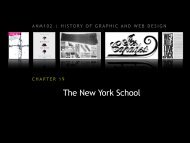 chapter 19: the new york school - ANM102 History of Graphic and ...
