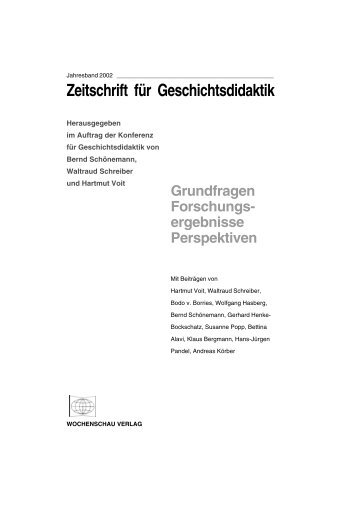 Zeitschrift für Geschichtsdidaktik