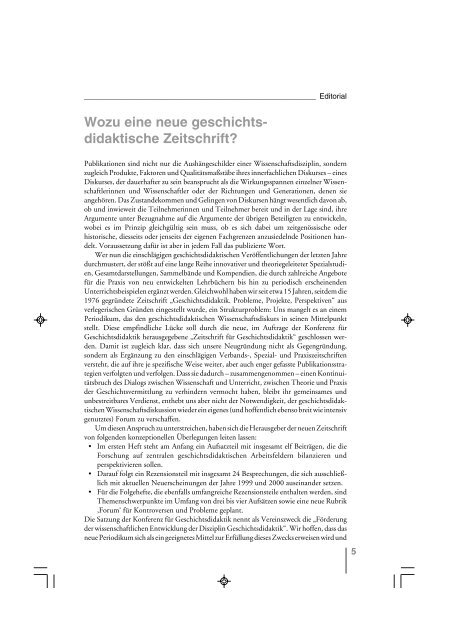 Zeitschrift für Geschichtsdidaktik