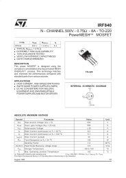 N-CHANNEL 500V - 0.75 OHM - 8A - TO-220 POWERMESH MOSFET