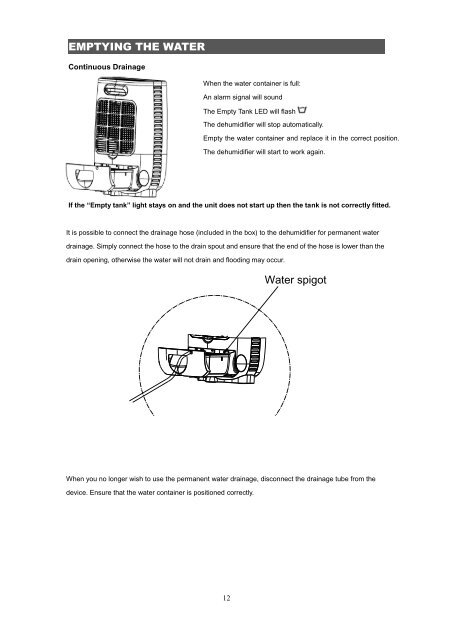 Meaco DD8L desiccant dehumidifier Instruction Manual