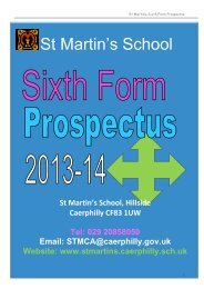 St Martin's School