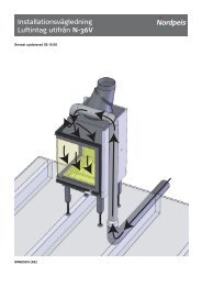 InstallationsvÃ¤gledning Luftintag utifrÃ¥n N-36V - nordpeis.lt