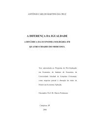 A DIFERENÇA DA IGUALDADE - Universidade Católica de Pelotas