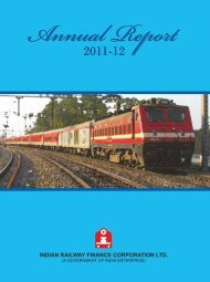 ANNUAL REPORT 2011 - 12 Indian Railway Finance Corporation Ltd.